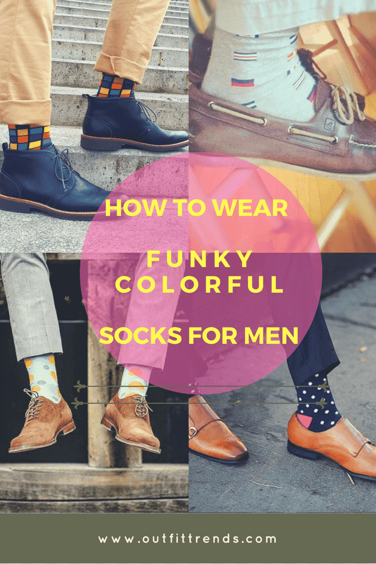 How to Wear Colorful Socks for Men ? 25 Outfit Ideas
