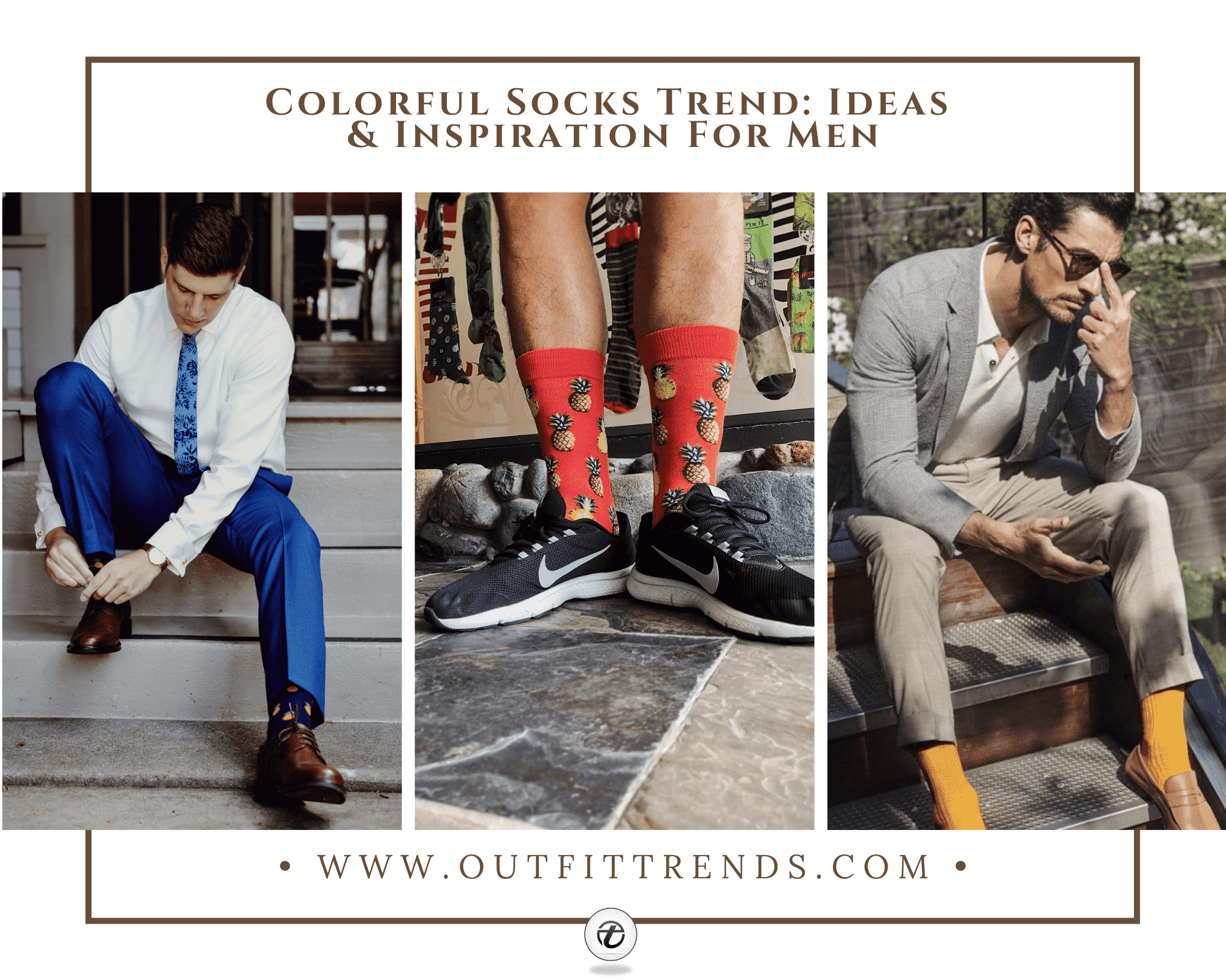 How to Wear Colorful Socks for Men ? 25 Outfit Ideas