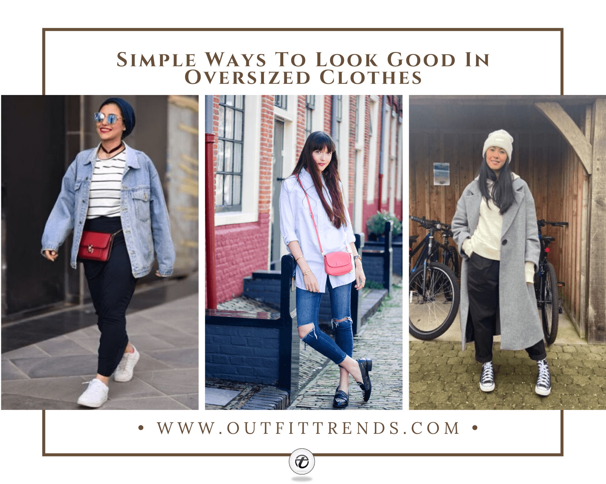 how to wear oversized clothing