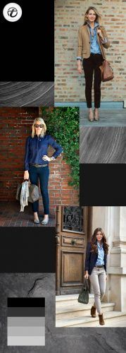 Wearing Business Casual Jeans- 21 Ways to Wear Jeans at Work's Outfits with Business Casual Jeans (22)
