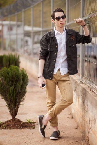 How to Wear Black Shoes With Khaki Pants - 12 Pro Ideas For Men