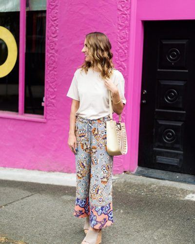 How to wear printed pants  how to wear pants with prints in style