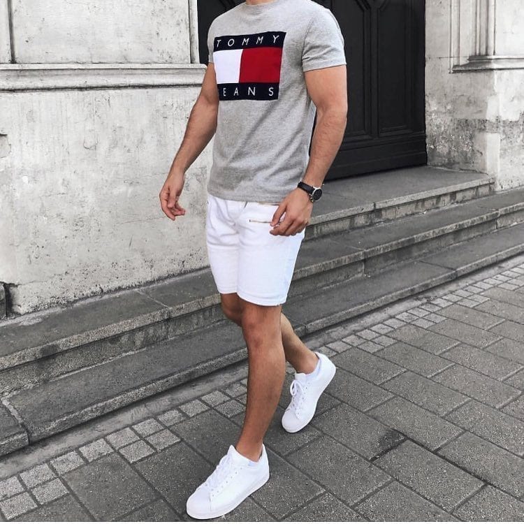 40 Cool White Sneakers Outfits for Men