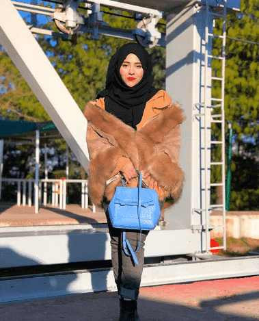 how to wear hijab with jeans