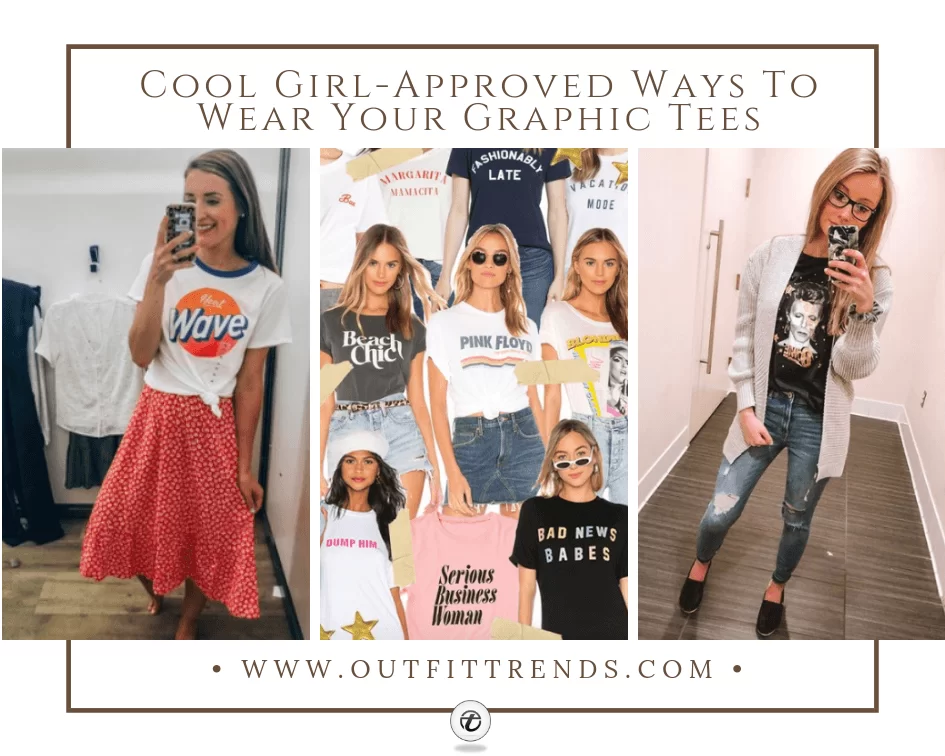 outfits to wear with graphic tees