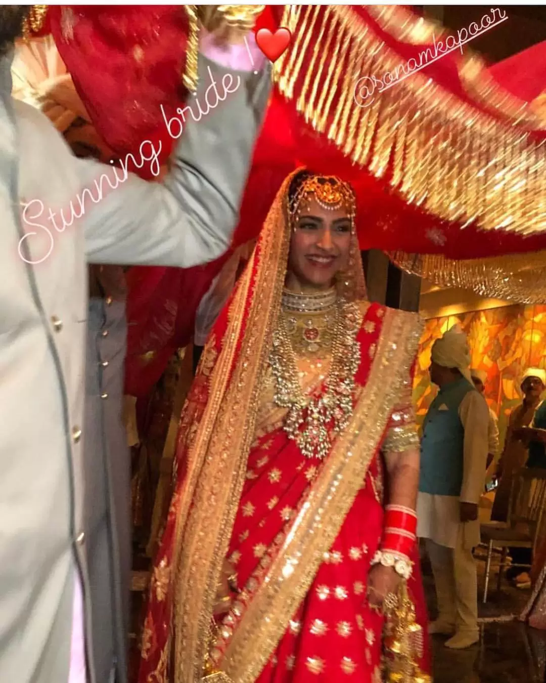 sonam kapoor wedding