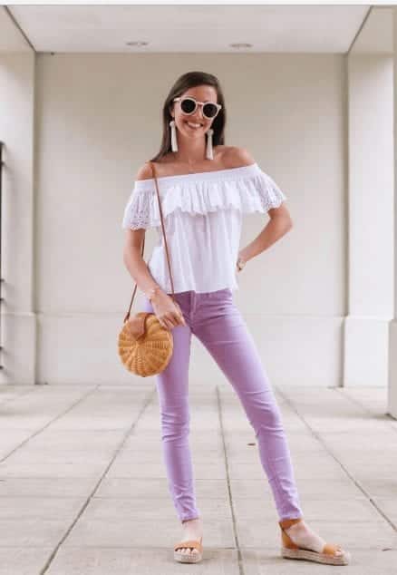 lilac outfits for women