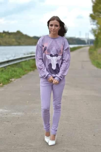 lilac outfits for women