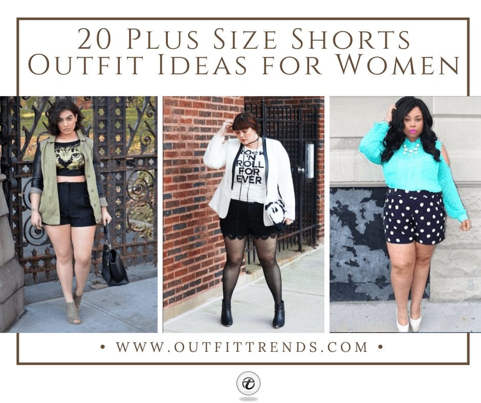 How to Wear Shorts for Plus Size–20 Plus Size Shorts Outfits
