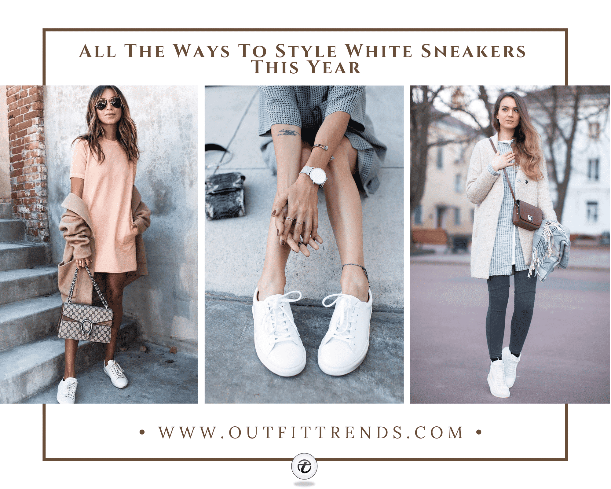 What to wear with white sneakers female