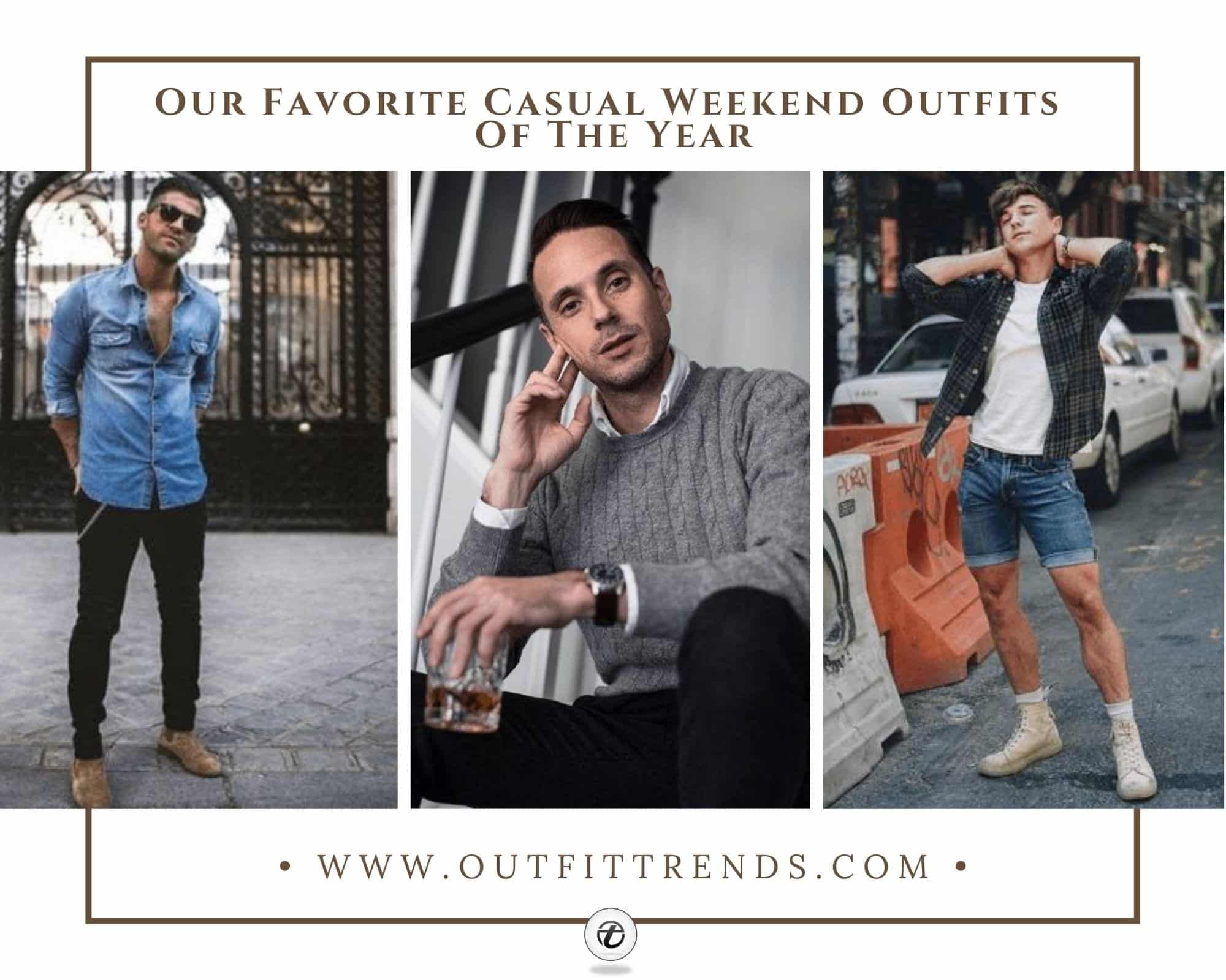 weekend casual outfits for guys