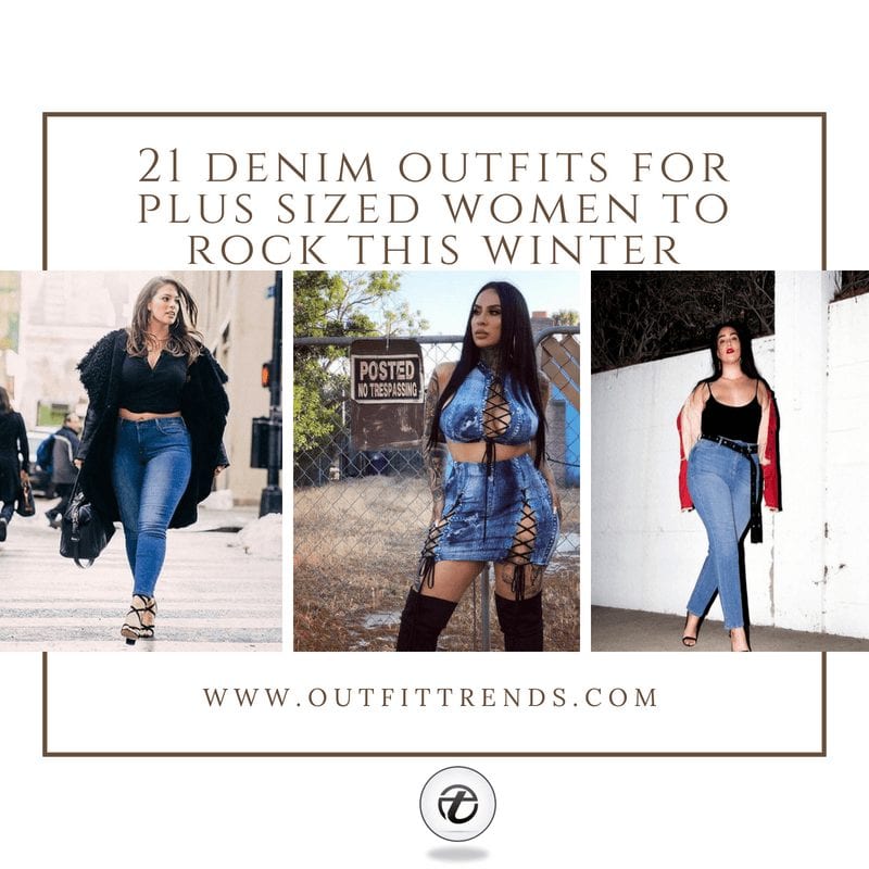 Denim Outfits for Plus Sized Women (23)