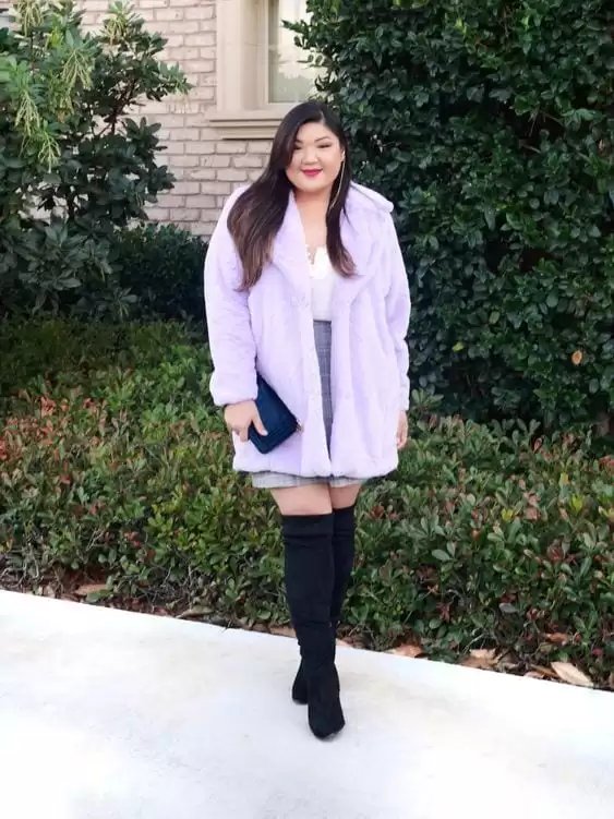 how to wear thigh high boots for curvy girls (1)