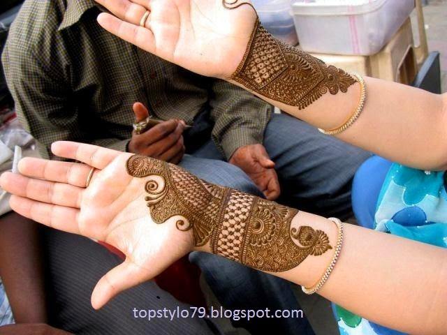 30 Best Bangle Mehndi Designs To Inspire You (19)