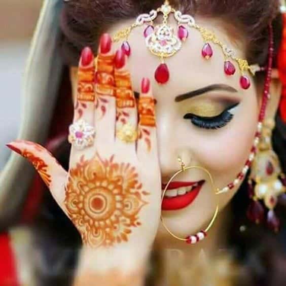 Engagement Mehndi Designs You Should Try (33)