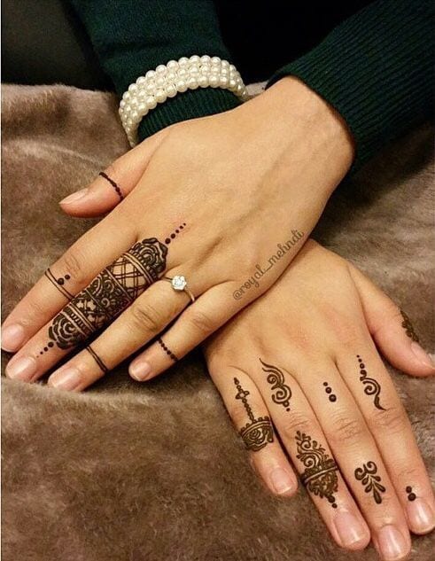 Engagement Mehndi Designs You Should Try (30)