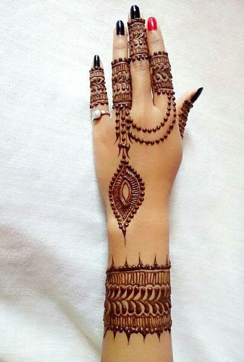 30 Best Bangle Mehndi Designs To Inspire You (10)