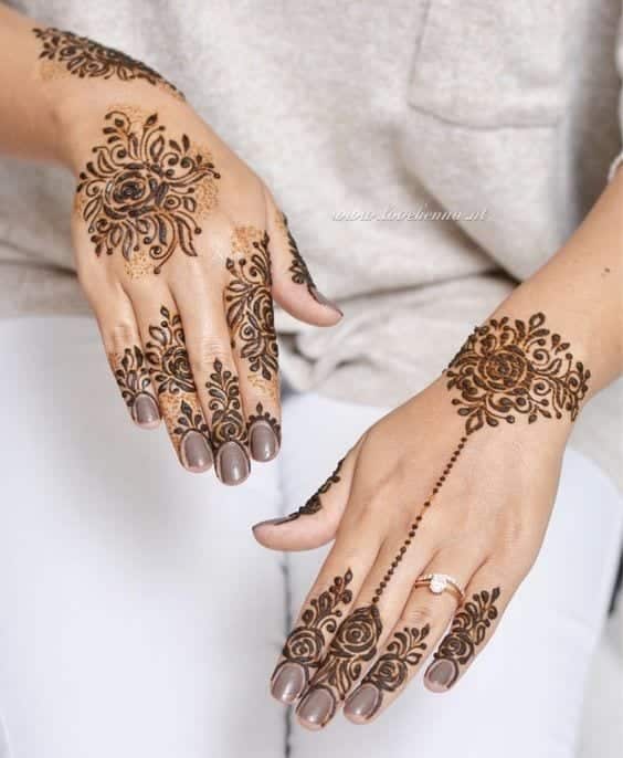 30 Best Bangle Mehndi Designs To Inspire You (29)