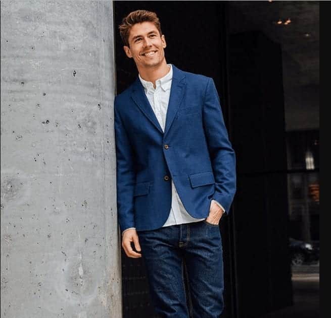 Sports Jacket With Jeans for Men
