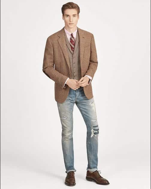 Sports Jacket With Jeans for Men