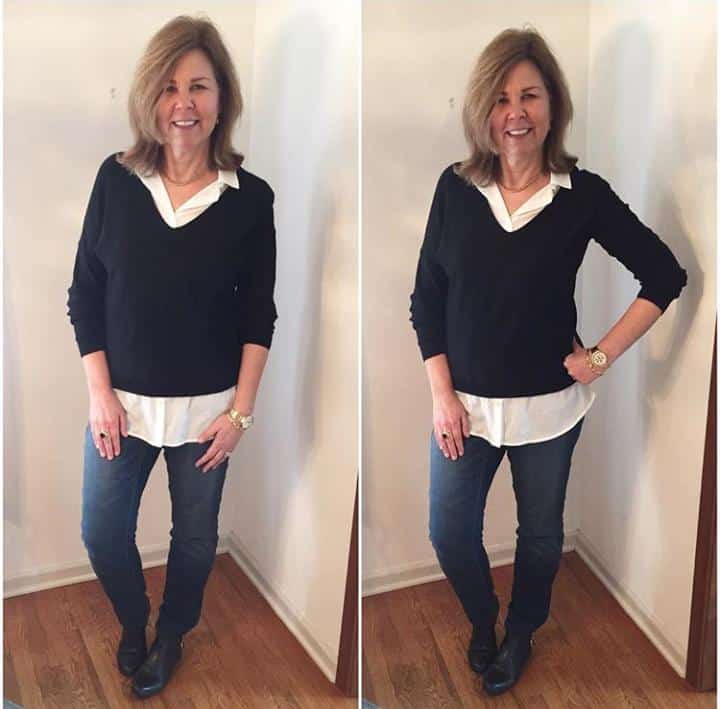Styling Jeans for Women Over 50 (5)