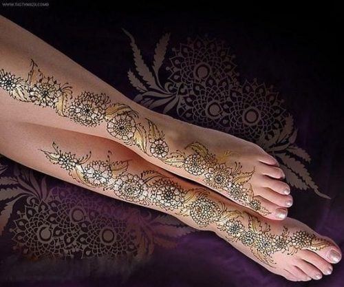 Colourful Henna And Mehndi Designs (46)