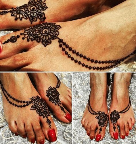 Beautiful Mehndi Designs for Feet (29)