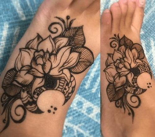 Beautiful Mehndi Designs for Feet (24)