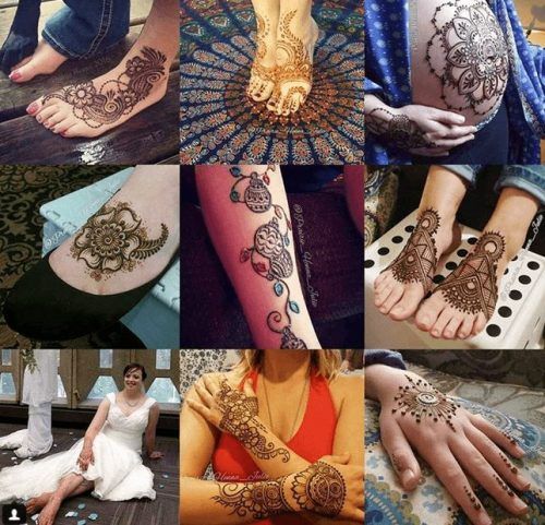 Types of Henna Art (25)