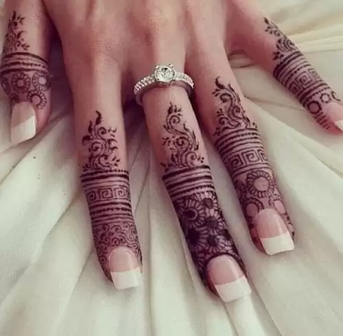 Best Mehndi Designs for Fingers (19)