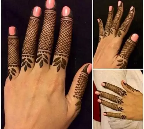 Best Mehndi Designs for Fingers (17)