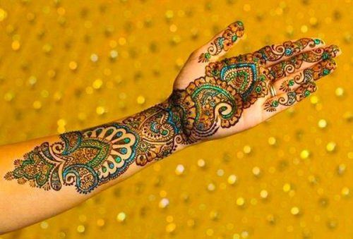 Colourful Henna And Mehndi Designs (28)