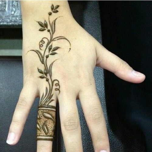 30+ Best Mehndi Designs for Fingers - Henna Finger Ideas