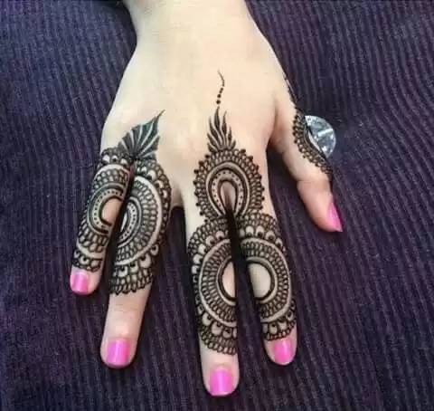 Best Mehndi Designs for Fingers (11)