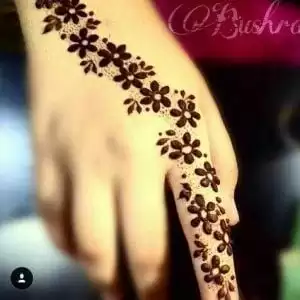 Best Mehndi Designs for Fingers (8)