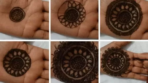 Round Mehndi Designs (8)