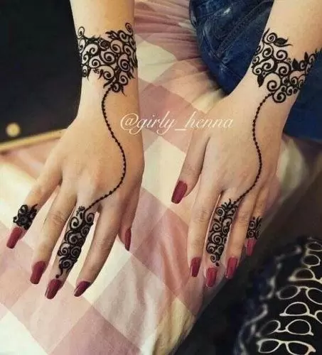 Best Mehndi Designs for Fingers (1)