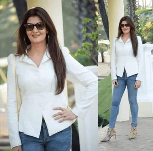 outfits of indian celebrities over 50
