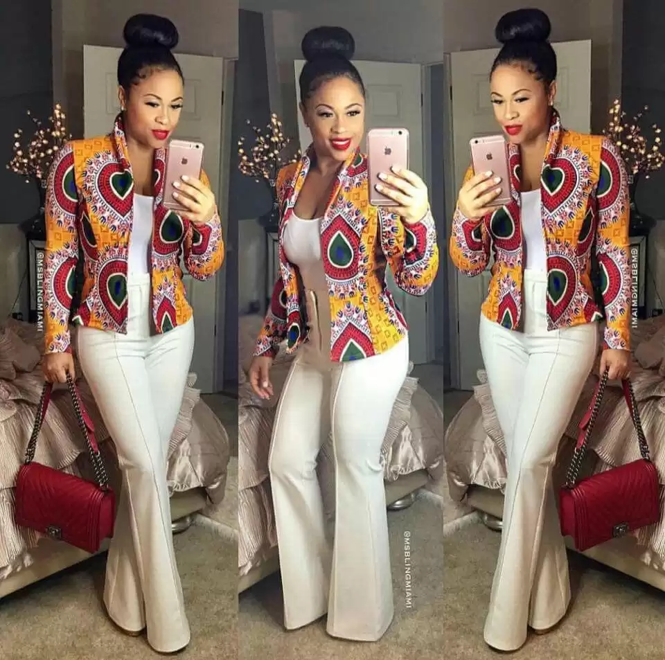 Trendy Business Looks With Kitenge Outfits (2)