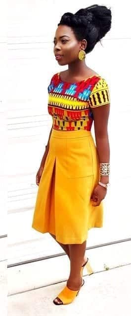 Trendy Business Looks With Kitenge Outfits (2)