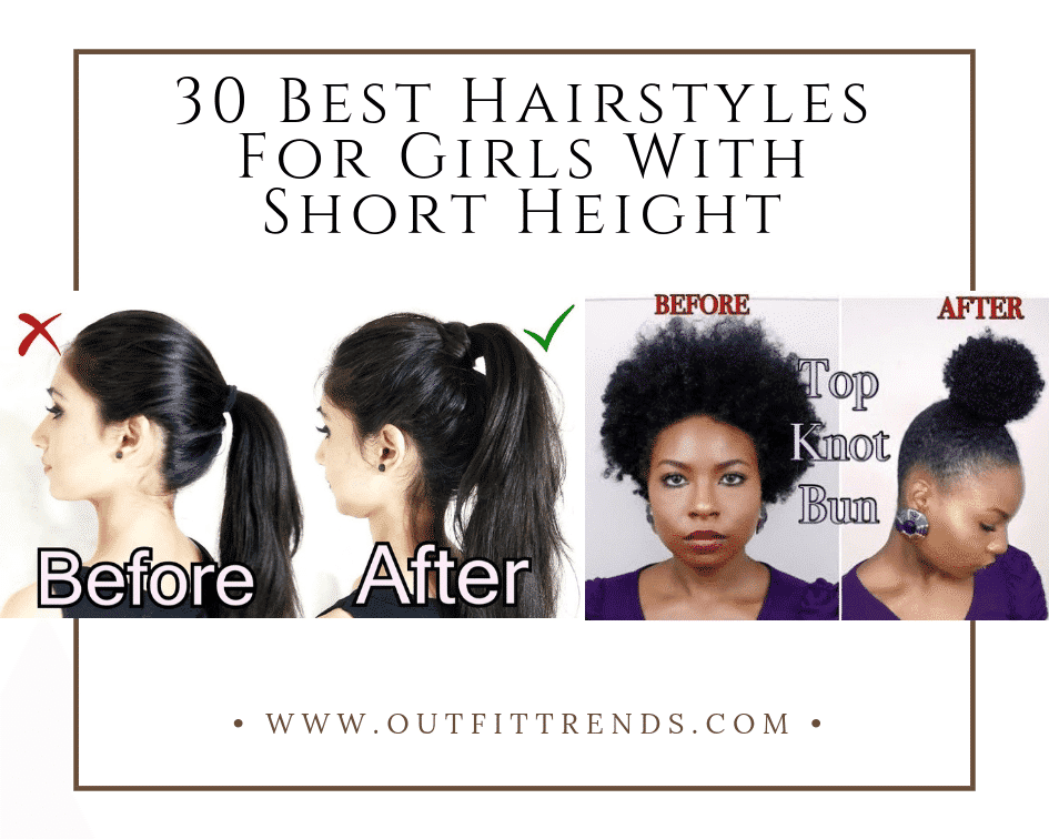 hairstyles for girls with short height
