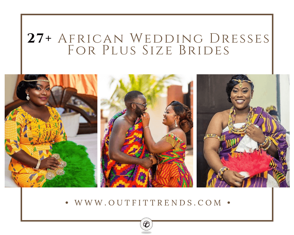 plus size african bridal outfits