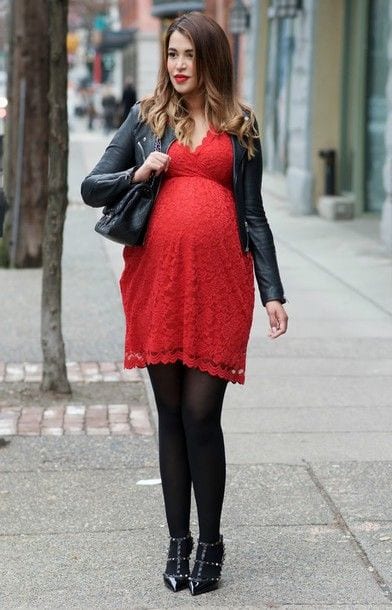 maternity christmas outfit