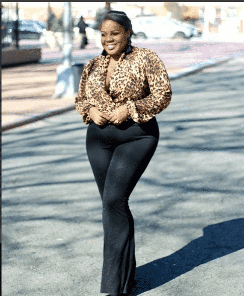Plus size funeral outfit