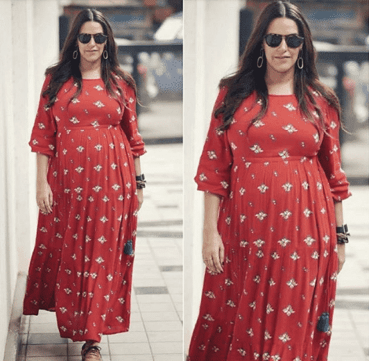 bollywood maternity outfits