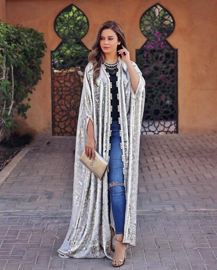 Open Abaya Designs - 20 Latest Open Abaya Styles You Can Buy