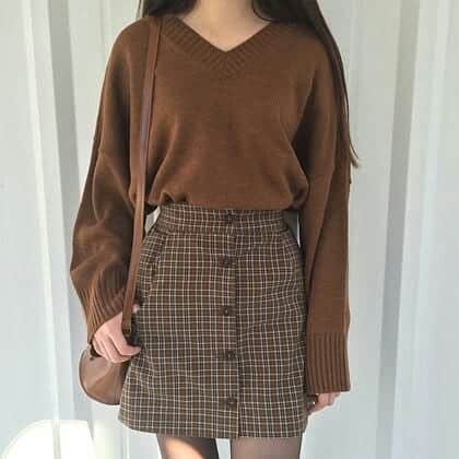 brown outfit ideas for women (13)