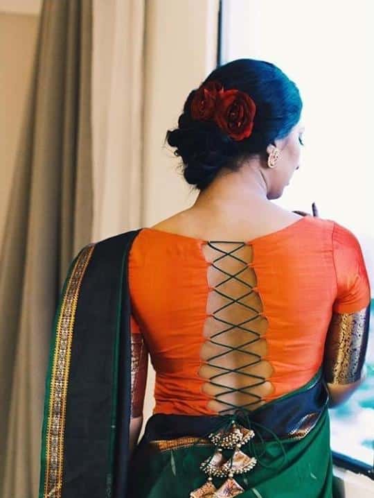 Silk Saree Blouse - 20 Latest Blouse Designs For Silk Sarees