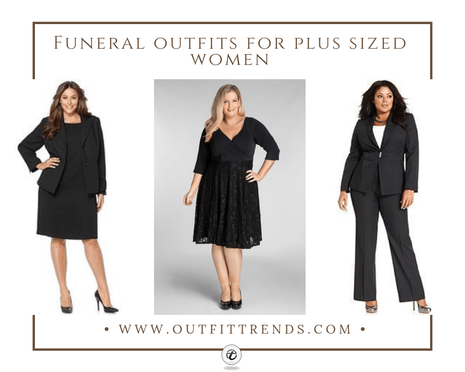 37 Funeral Outfit Ideas for Plus Size Women To Wear