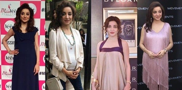 pregnancy outfits pakistan celebrities